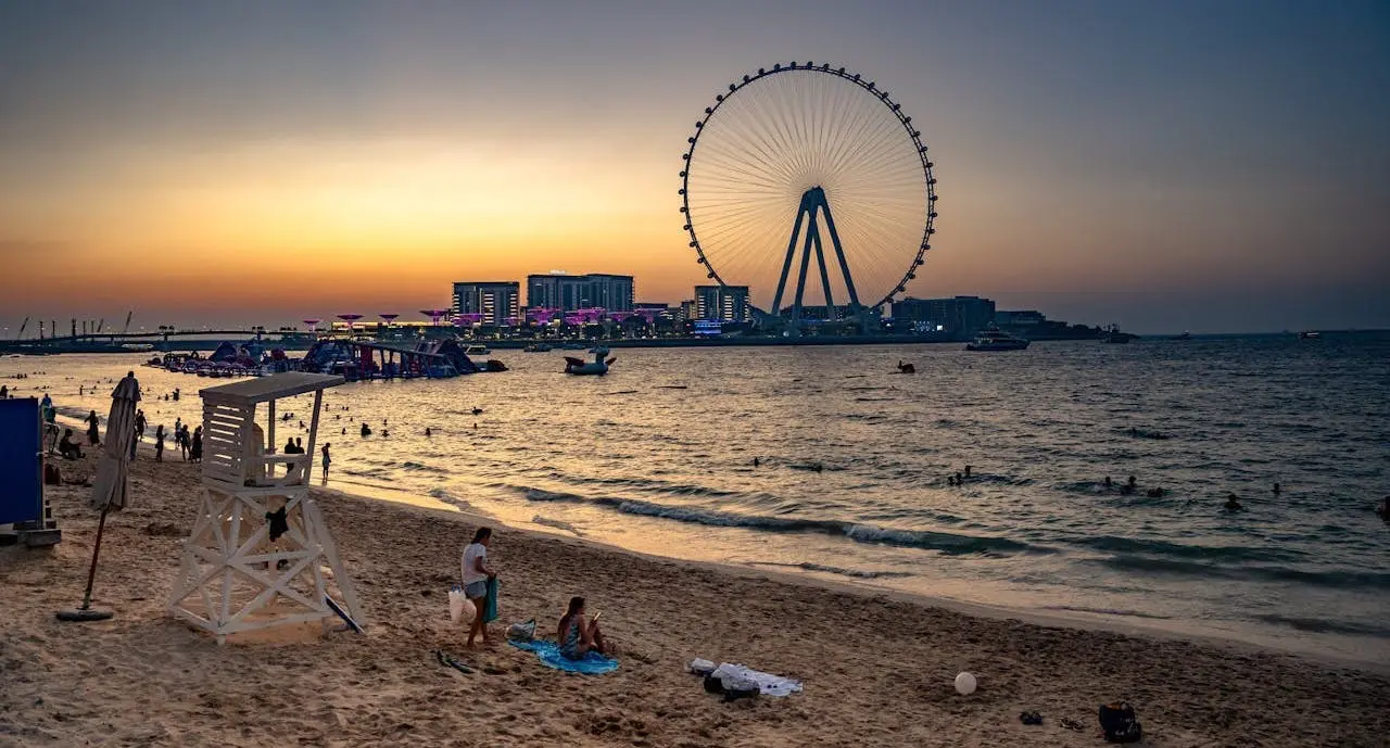 Beach in Dubai